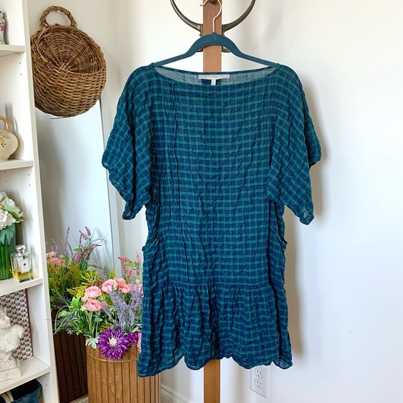 Morgane Le Fay NYC Plaid Tunic Dress with pockets - Picture 16 of 16